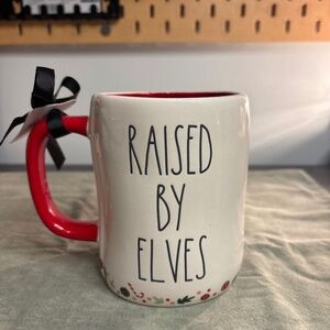 Rae Dunn Raised by Elves coffee/tea mug